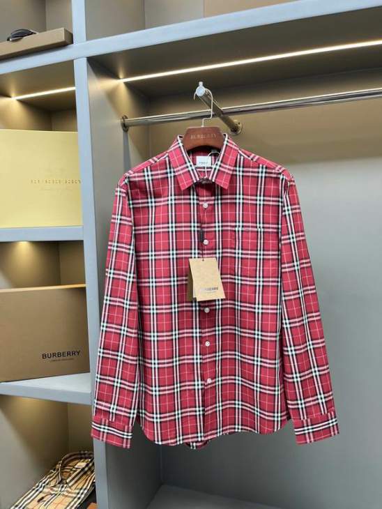 Picture of Burberry Shirt Long _SKUBurberryS-2XLaztx909325736